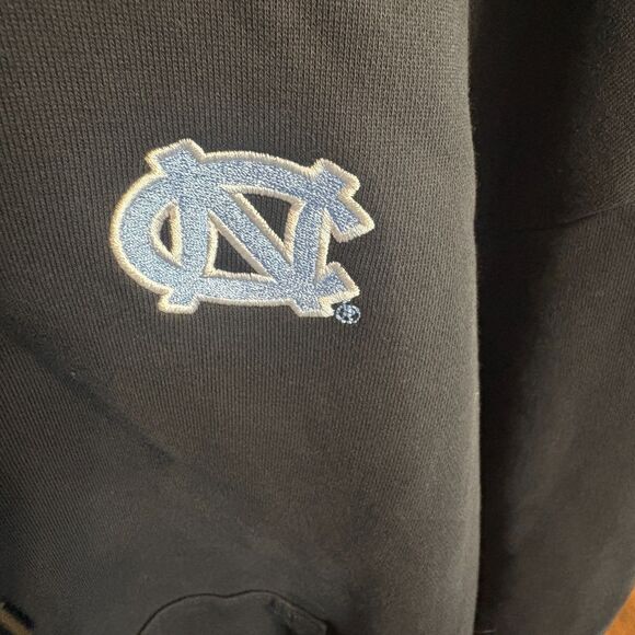 Jordan UNC Football Zip Up Hoodie Mens 3XL Black Team Issued Orange Bowl Jacket - Picture 3 of 6